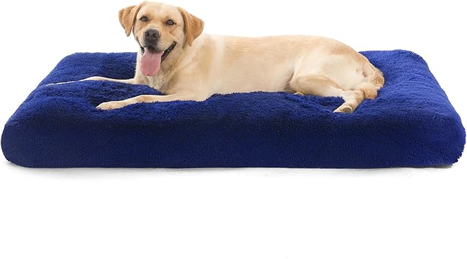Plush Dog Crate Bed 47"x29")