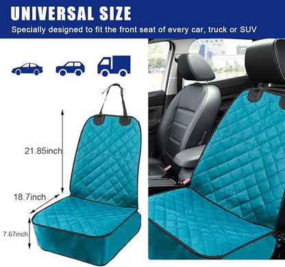 Ziciner Car Front Seat Dog Cover 600D Waterproof