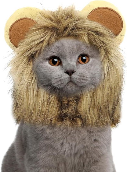 NAMSAN Lion Mane for Cat Small Dog Halloween