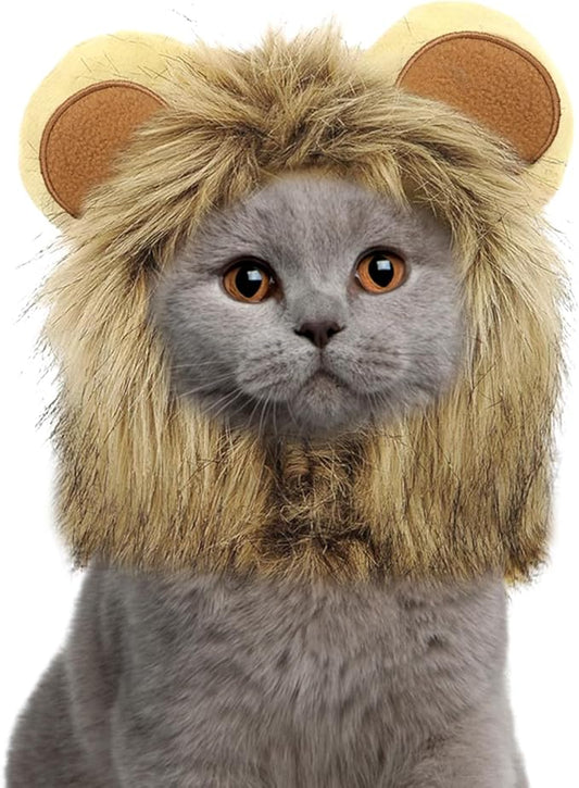NAMSAN Lion Mane for Cat Small Dog Halloween