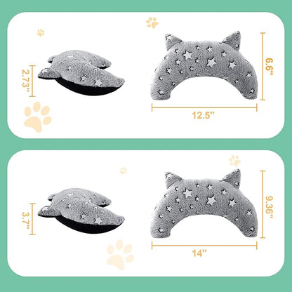 HOMBYS Chewproof Dog Pillow Glow in The Dark Dog Claming Pillow for Dog Anxiety Reduce