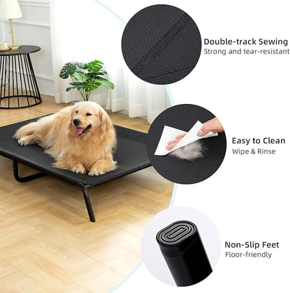 pettycare XL Elevated Raised Outdoor Dog Bed 55''