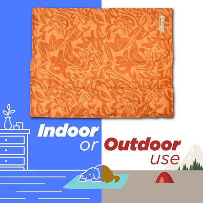 Coleman Small Coral Botanical Pattern Reversible Cooling Mat 18” x 24”