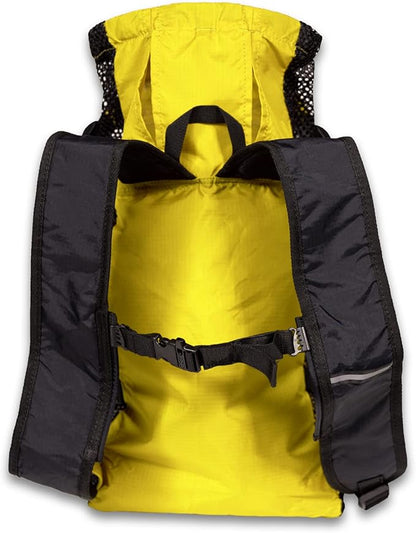 K9 Sport Sack Walk-On | Dog Carrier Dog Backpack with Harness & Storage (Medium, Buttercup Yellow)