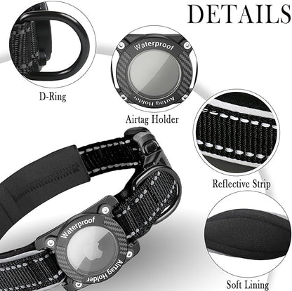 AirTag Dog Collar 100% Waterproof