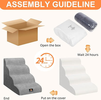 Dog Stairs for Small Dogs 5 Step