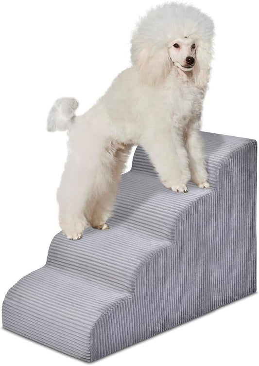 Dog Stairs Steps for High Bed 4 Steps 20")