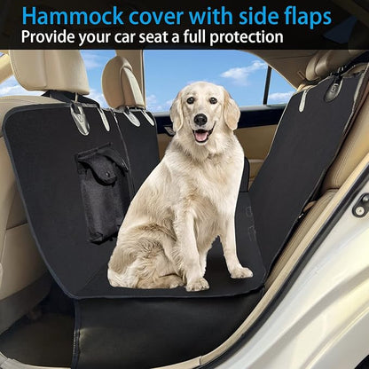 Dog Seat Cover for Back Seat-More Durable Waterproof Backseat Protector