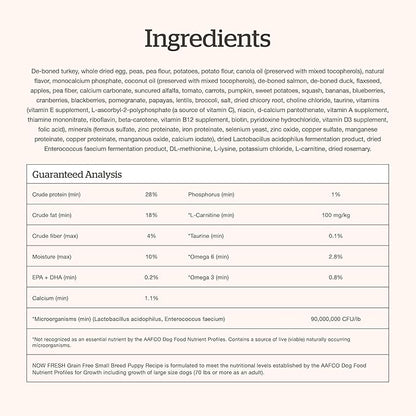 Now Fresh Grain-Free Dry Dog Food 3.5 lb