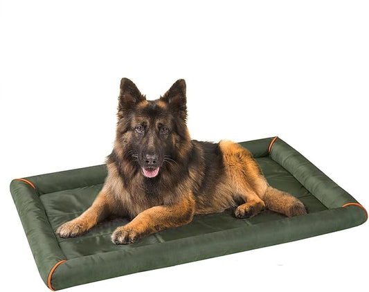 Friends Forever Bolster Dog Crate Mat 48 Inch