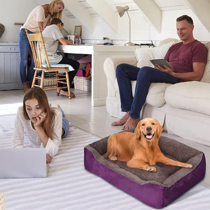 PUPPBUDD Dog Beds for Medium Dogs