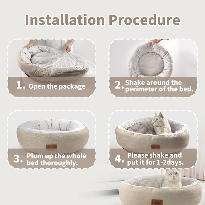 Dog Beds for Small Dogs 20 Inches,