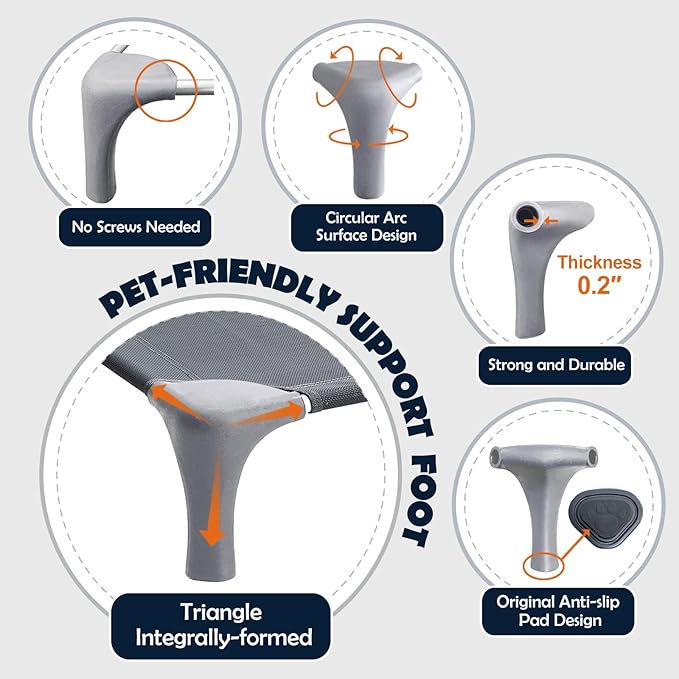 Elevated Dog Bed for Large Dogs