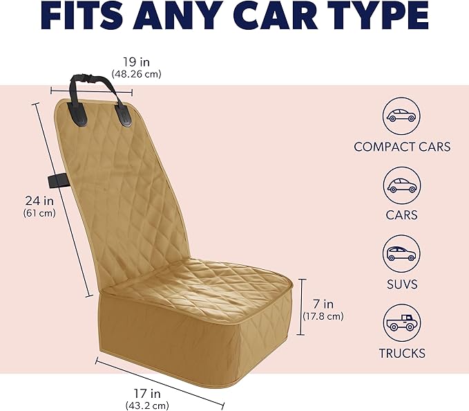 Active Pets Front Dog Car Seat Cover for SUV