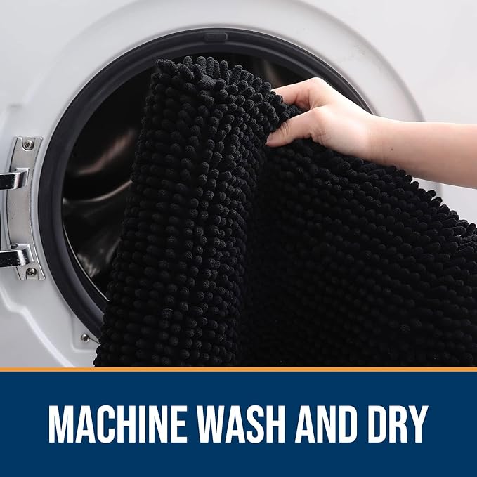 OLANLY Dog Door Mat for Muddy Paws 36x24