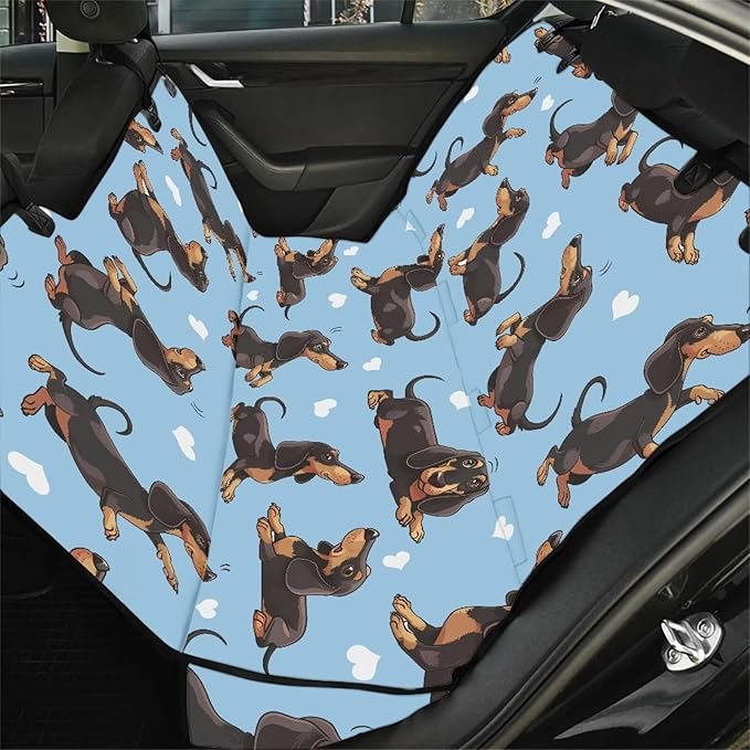 AFPANQZ Dachshund Design Dog Cat Seat Buckets