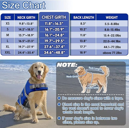 EMUST Dog Life Jackets