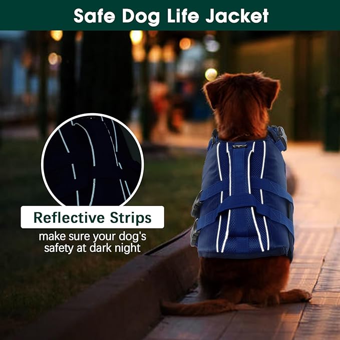 Kuoser Dog Life Jacket High Flotation
