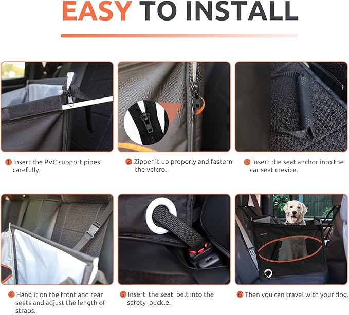 Dog Car Seat for Small Medium Dogs