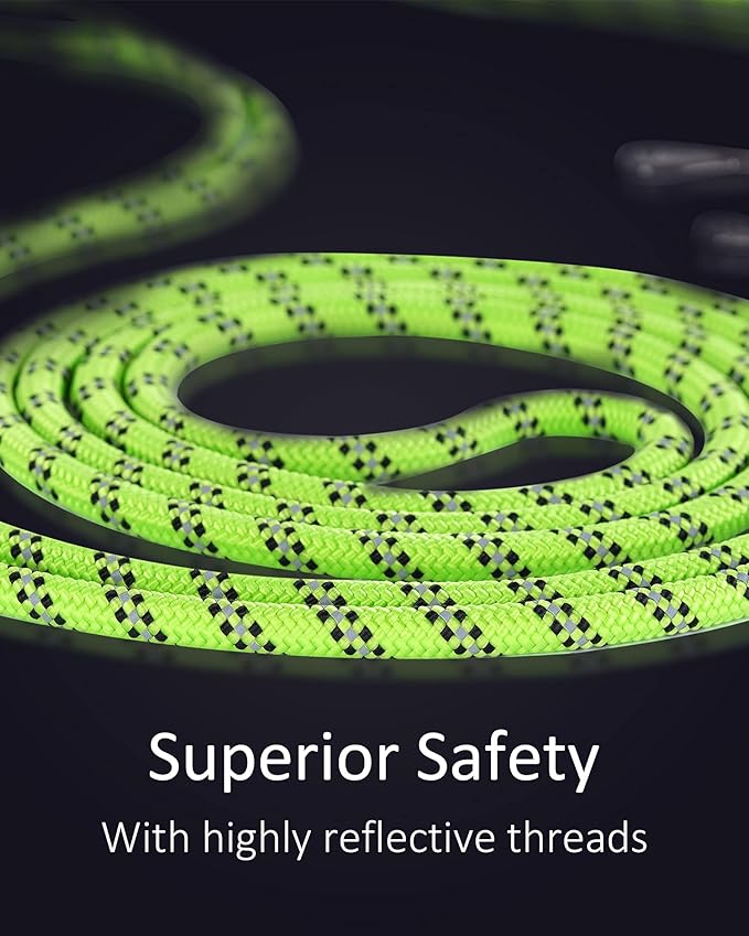 Long Dog Leash for Dog Training 16FT/30FT/50FT/100FT 20FT Green