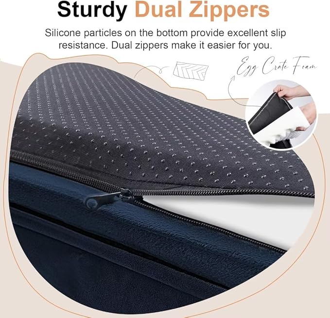 Large Dog Bed Orthopedic Washable: Beds Bolster XL Bed Big XLarge Dogs Memory Foam Couch Sofa Waterproof with Removable Cover