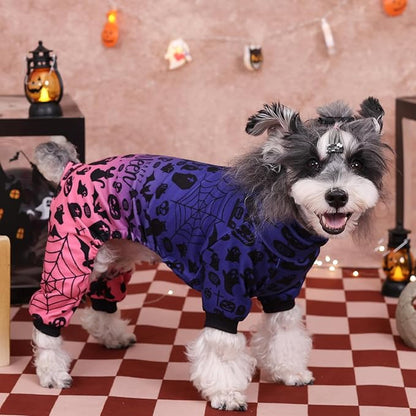 CuteBone Turtleneck Dog Pajamas Pet Clothes Thermal Dralon Onesie Cashmere High-Necked Puppy Pjs Coat GP05S