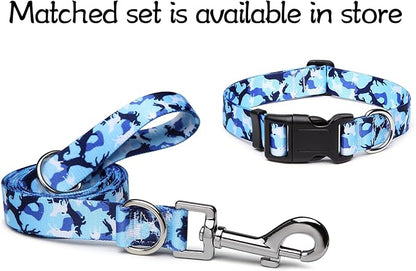 Adjustable Dog Collar with Patterns