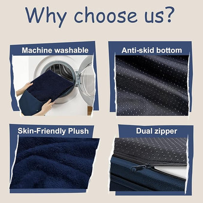 Orthopedic Washable Large Dog Bed: Large Dog Bed Bolster Waterproof