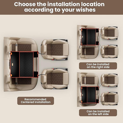 Pecute Back Seat Extender for Dogs