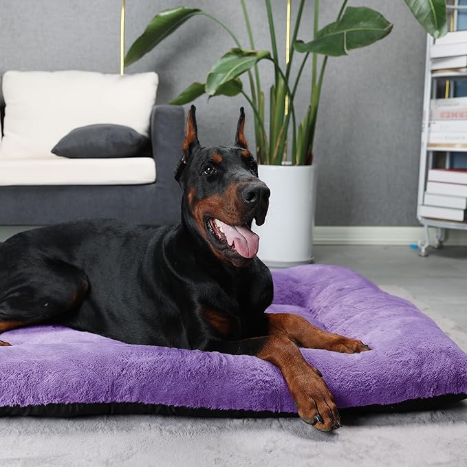 Dog Crate Bed 42 x 28 Washable 80lb Dog,42