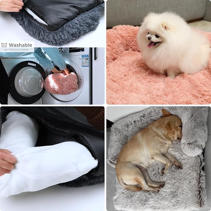Small Dog Bed Warm Protect Sofa Calming Dog