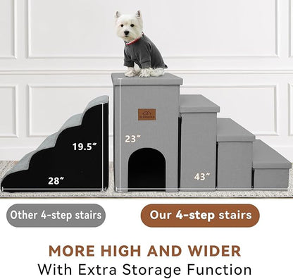 Dog Stairs 23" H, 200 lbs 4 Steps