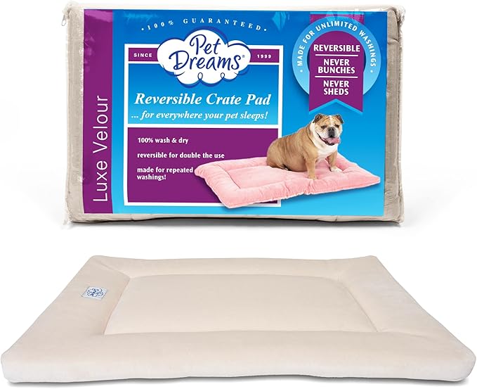 Pet Dreams Dog Crate Pad is The Original Dog Crate Bed 42 Inch)