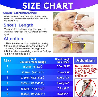 Dog Muzzle Size5)