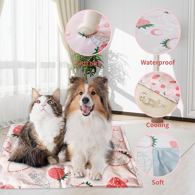 Dog Cooling Mat Gel for Dogs Cats