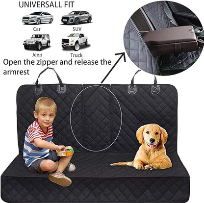 BESULEN Dog Car Seat Cover for Back Seat