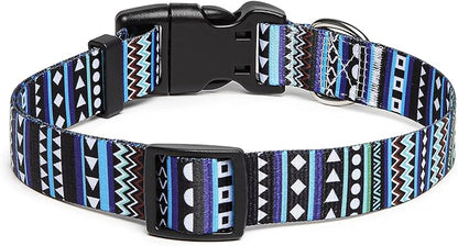 Adjustable Dog Collar with Patterns