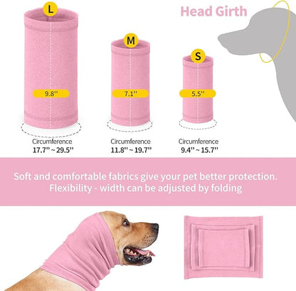 Nanaki Dog Calming Hoodie Ear Wraps for Dogs