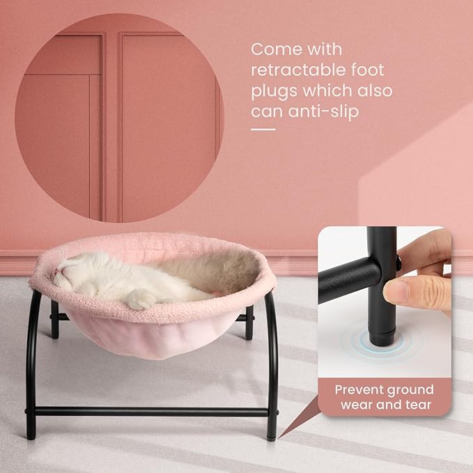 Cat Bed Dog Bed Pet Hammock Bed Cat Sleeping Cat Supplies Pet Supplies Whole Wash Stable 16.9 in 16.9 in 9.5 in
