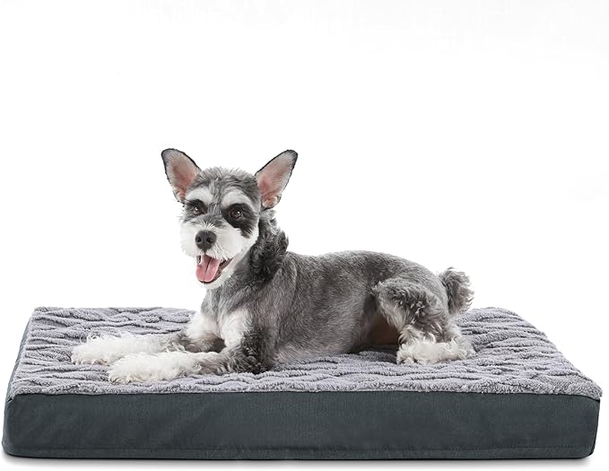 JOEJOY Orthopedic Dog Bed for Medium Dogs 30x20 Inch