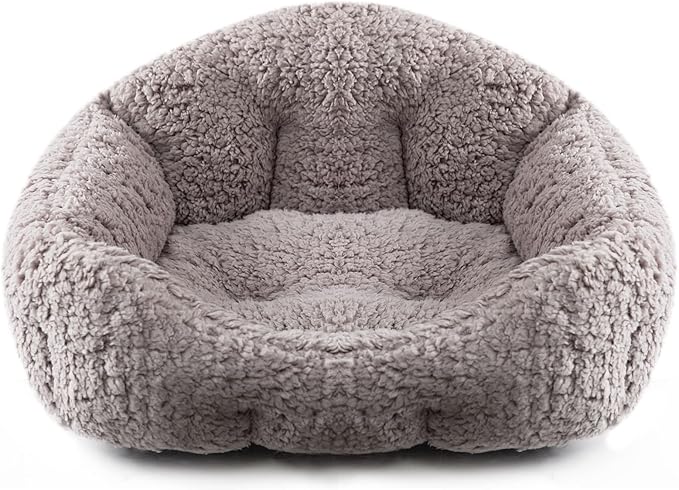Hollypet Sherpa Fleece Dog Bed