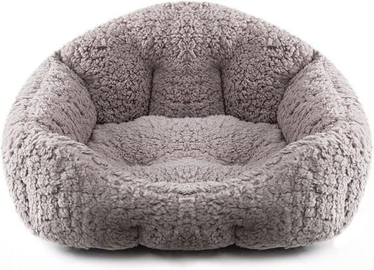 Hollypet Sherpa Fleece Dog Bed