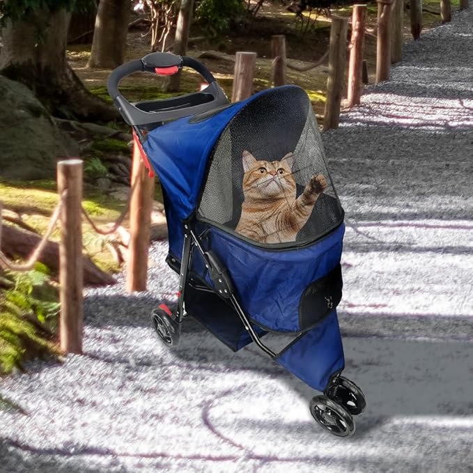 AmorosO Pet Stroller for Convenience and Mobility