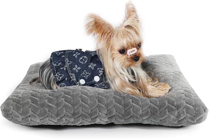 Crate Pads for Dog Cages Dog Bed for Small Dogs Crate Washable 22 inch Dog Crate Bed Dog Mats for Sleeping 15 lbs