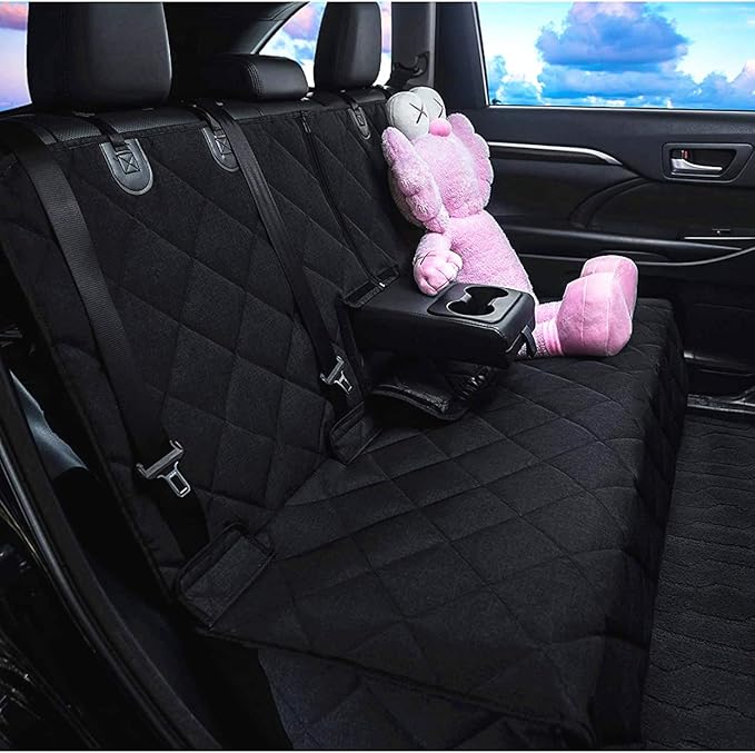 Bench Dog Car Seat Cover for Back Seat Waterproof Dog Seat Covers Durable Scratch Proof Nonslip