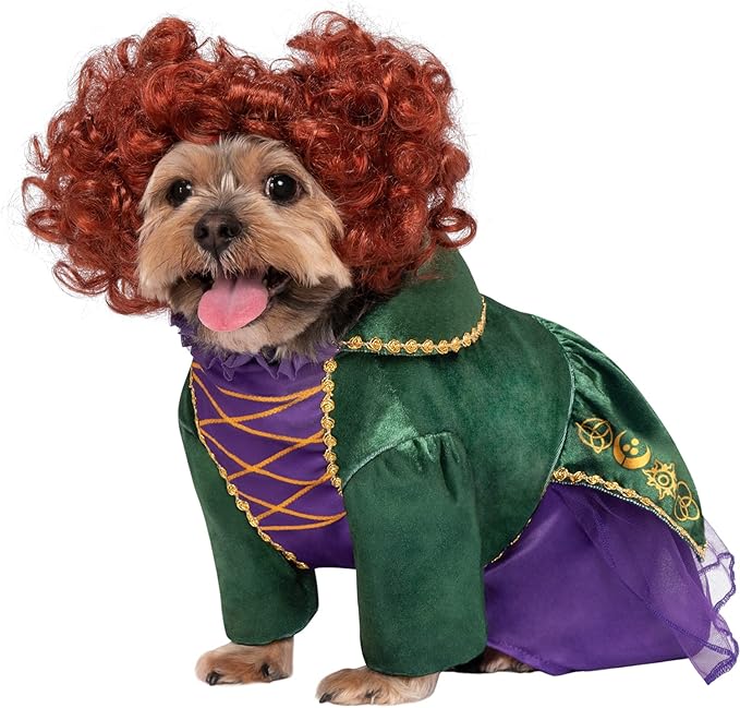 Rubie's Disney Hocus Pocus Winifred Sanderson Pet Costume, X-Large As Shown