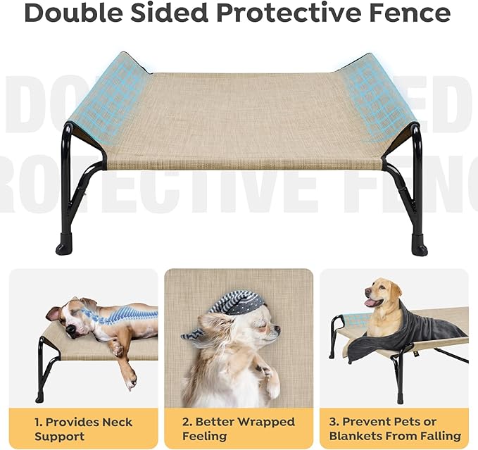 Veehoo Elevated Raised Dog Bed