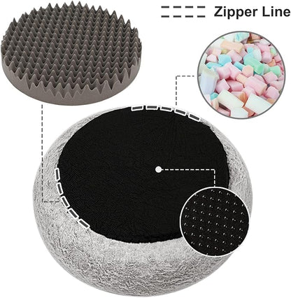 N&V Medium Orthopedic Donut Dog Bed