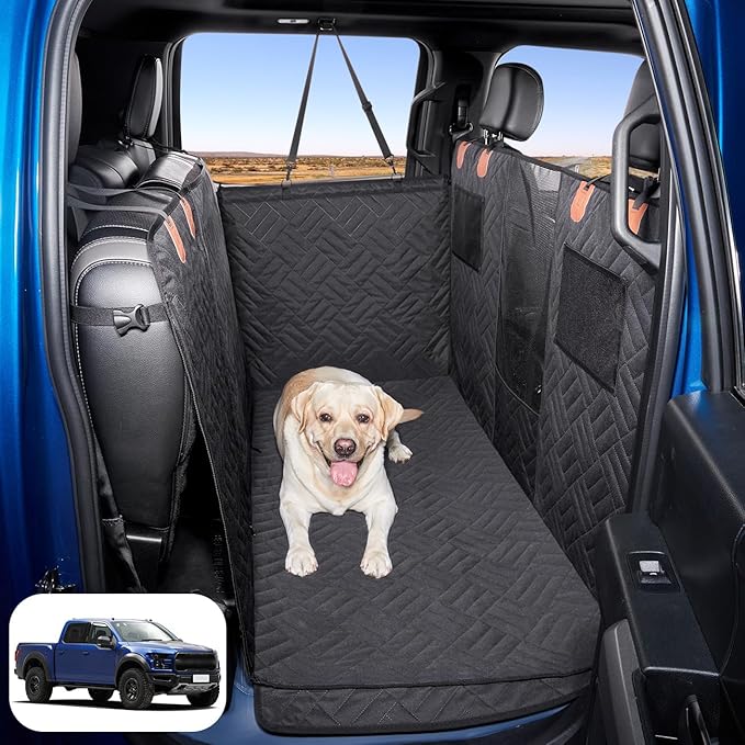 ABE Dog Car Seat Cover for Back Seat F150 & F150)