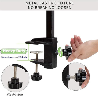 Foldable Pet Dog Grooming Arm with Clamp 35.5" Height